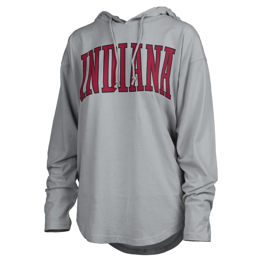 

Футболка с длинным рукавом Pressbox Indiana Hoosiers, серый