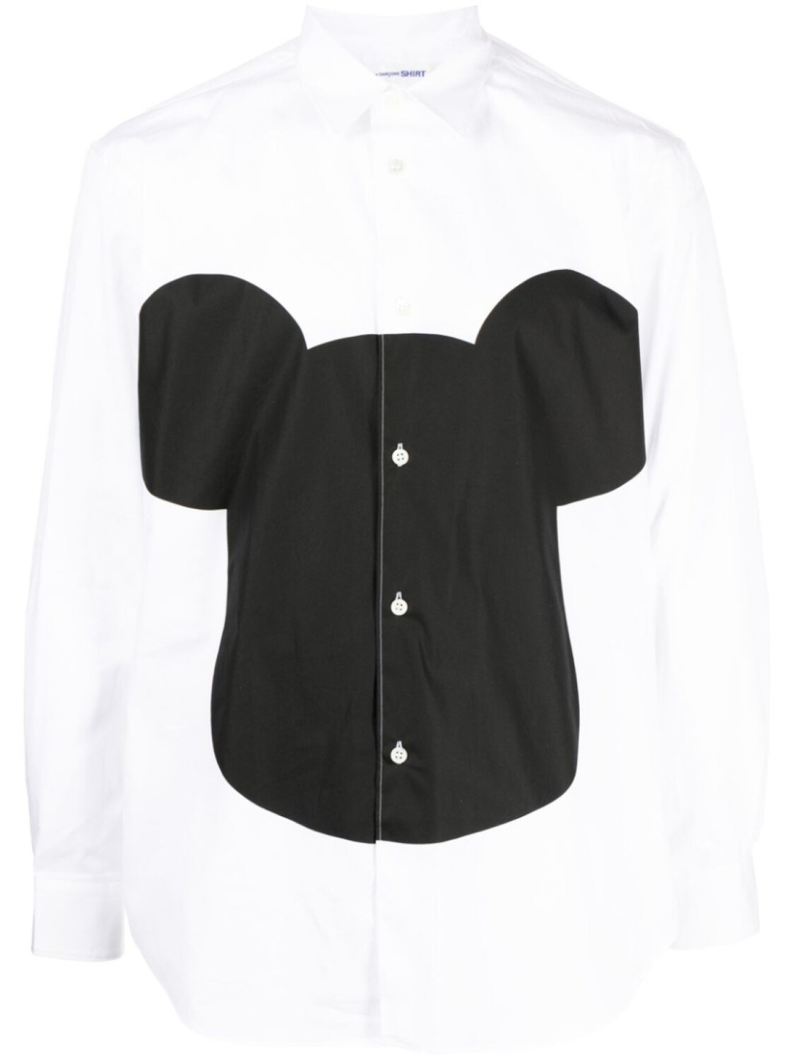 

Comme Des Garçons Shirt рубашка с графичным принтом, белый