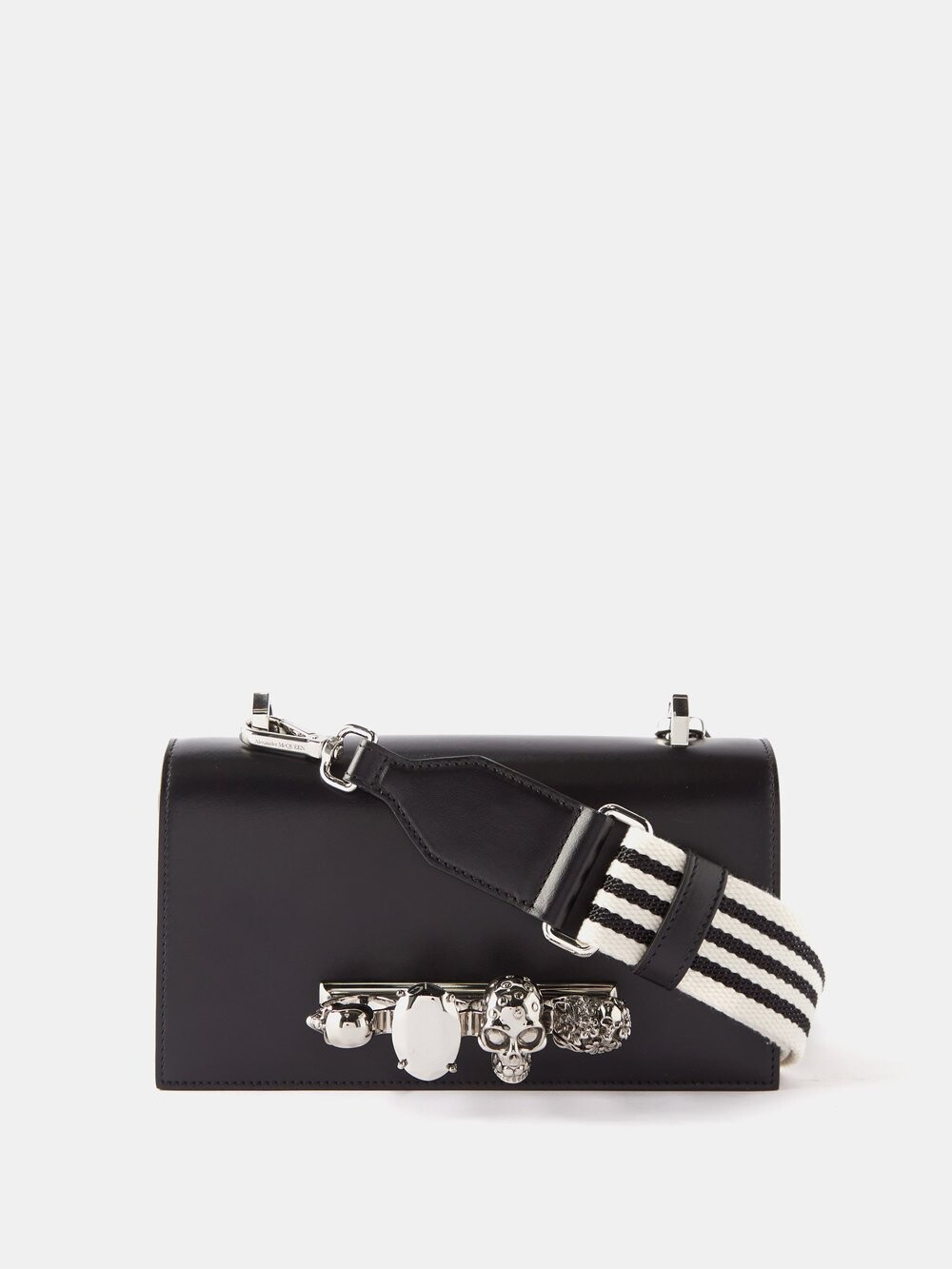

Сумка через плечо knuckle Alexander McQueen, черный