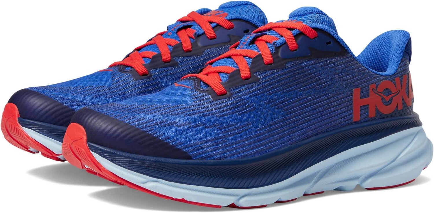 Кроссовки Clifton 9 Hoka, цвет Bellwether Blue/Dazzling Blue