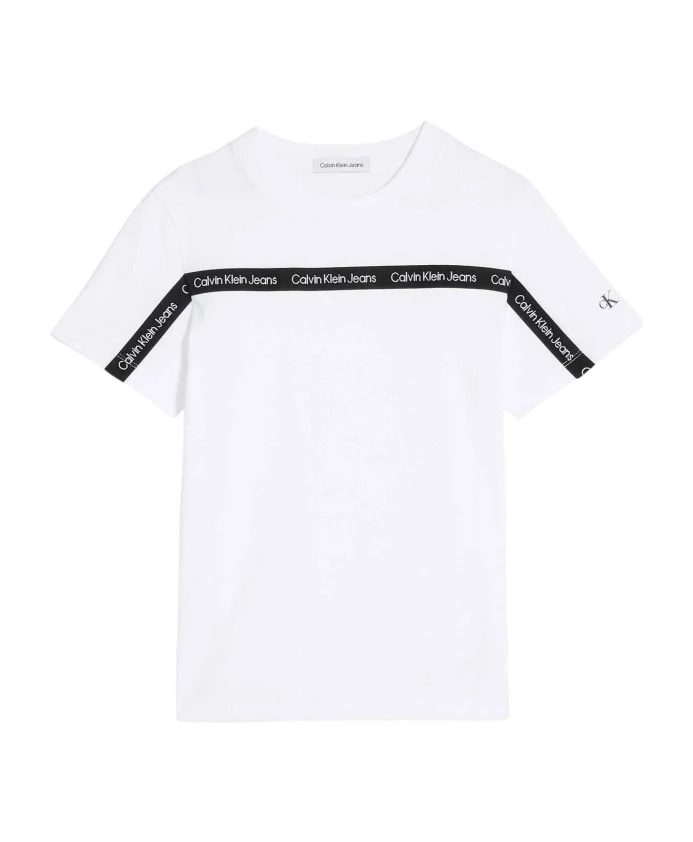 

Футболка с логотипом Calvin Klein, белый