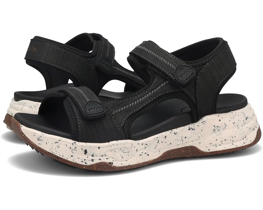 Сандалии Taos Footwear Super Side, цвет Black Emboss