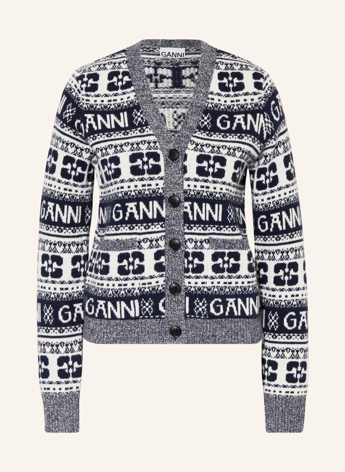 

Кардиган sky captain Ganni, белый