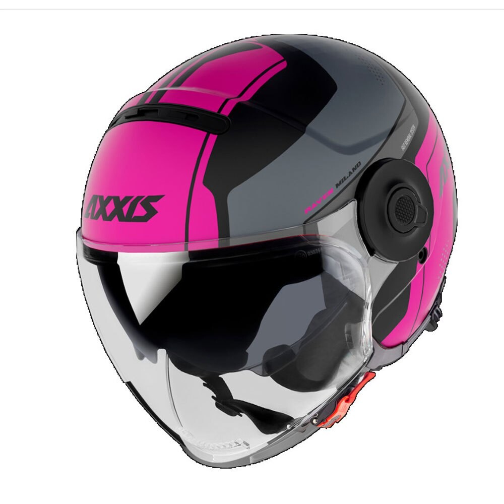 

Открытый шлем Axxis OF509 SV Raven SV Milano B8, разноцветный
