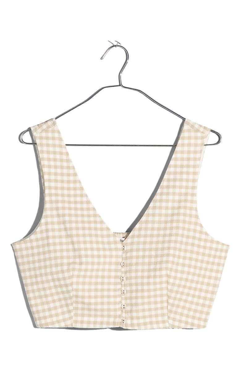 

Жилет Gwen Check Supercrop MADEWELL
