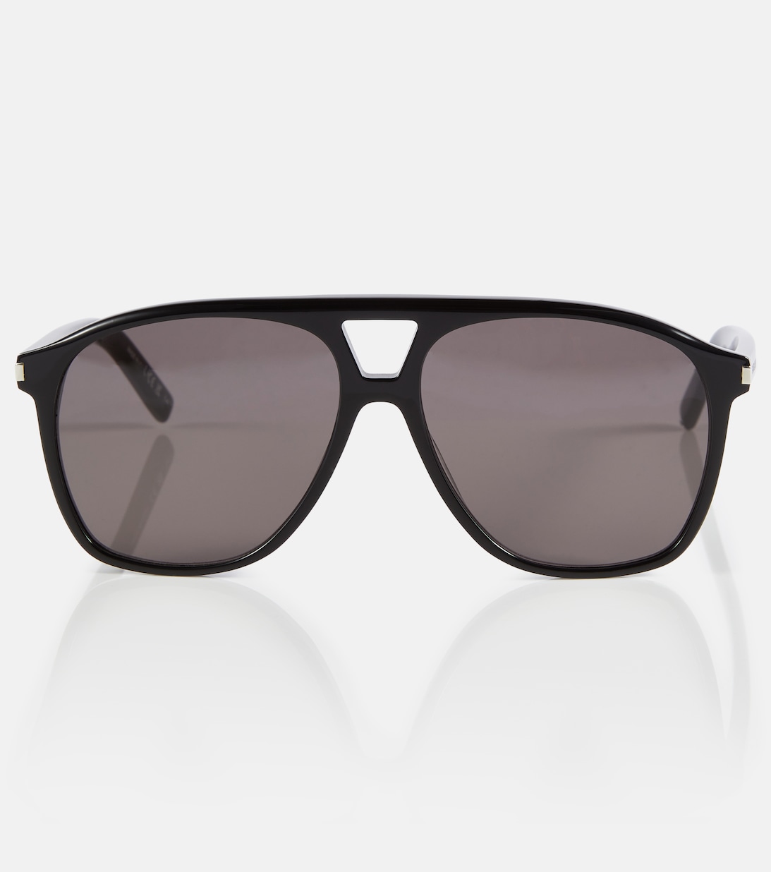 Солнцезащитные очки-авиаторы SL 596 Dune Saint Laurent, черный
