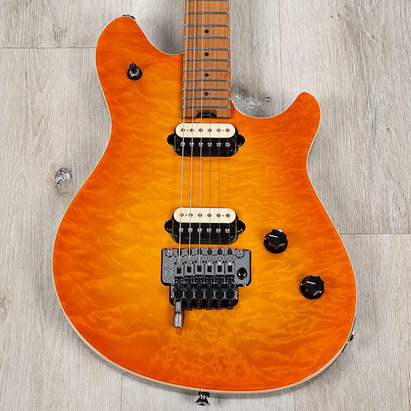 

Электрогитара EVH Wolfgang Special QM Guitar, Baked Maple Fretboard, Solar