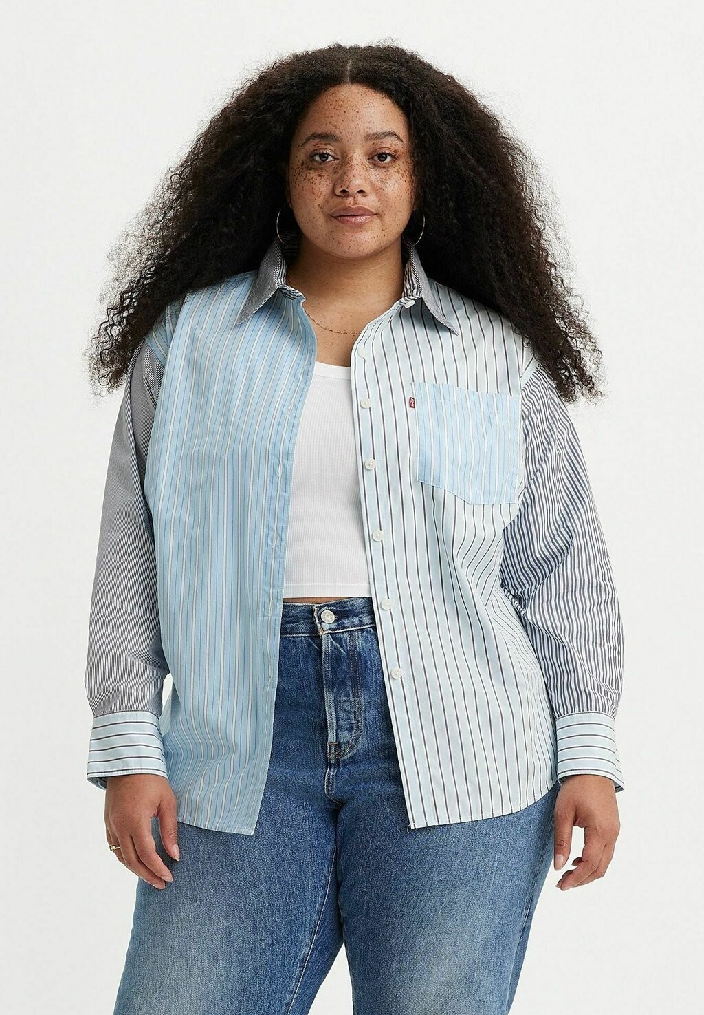 

Рубашка Levi's PL NOLA LORELAI STRIPE OMPHALODES, цвет lorelai stripe ompha