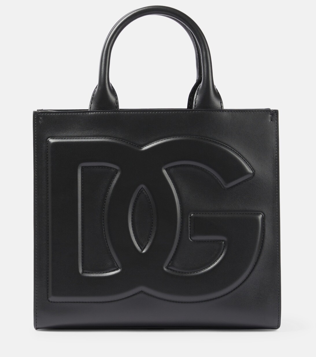 

Маленькая кожаная сумка-тоут DG Daily Dolce&Gabbana, черный
