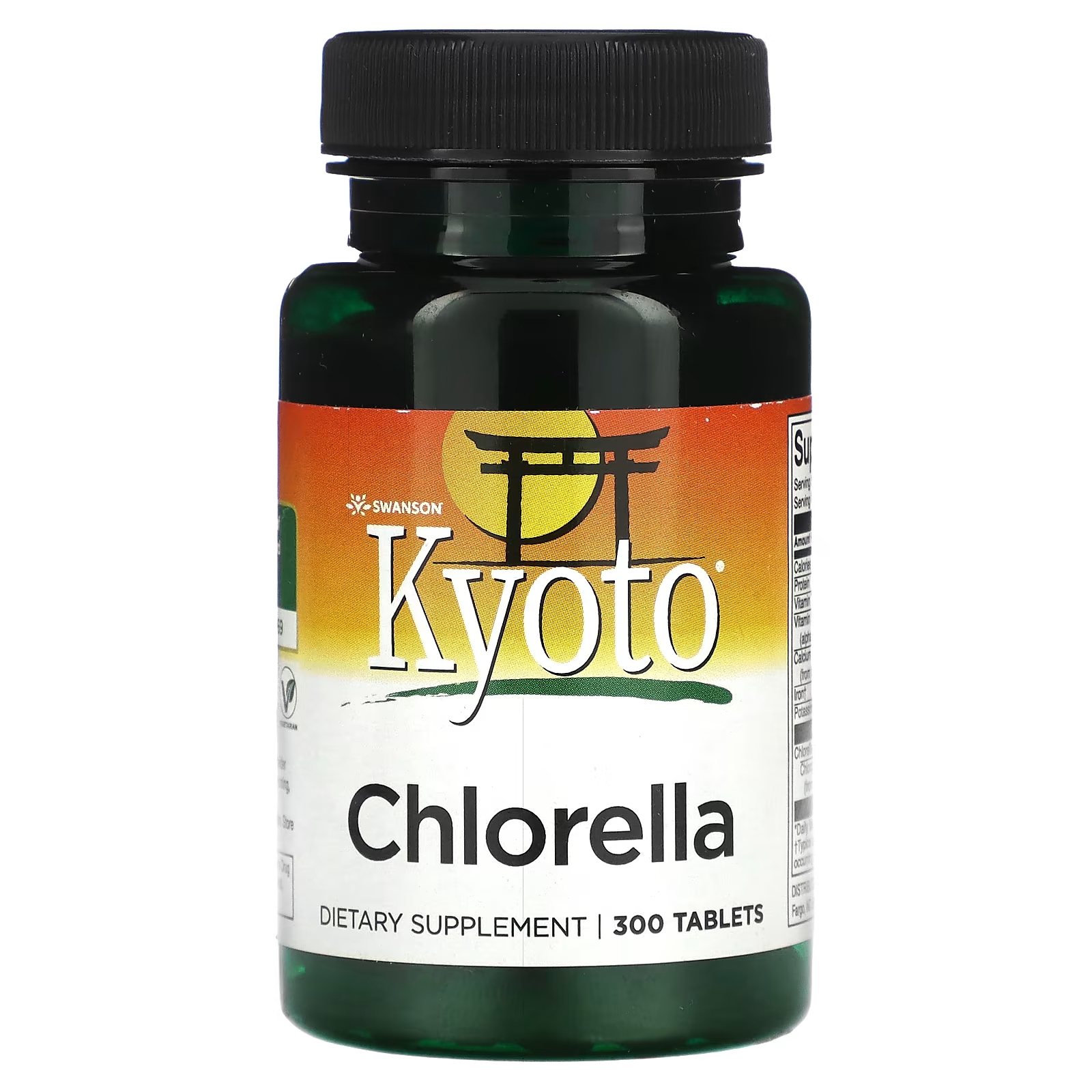 Хлорелла Swanson Kyoto Chlorella Complex, 300 таблеток sun chlorella хлорелла 500 мг 600 таблеток