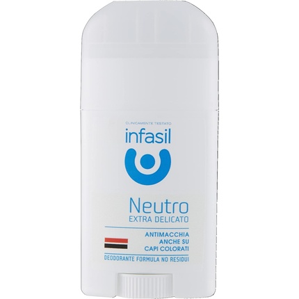 Нежный дезодорант-карандаш Neutro Extra Delicato 50 мл, Infasil дезодорант delicato