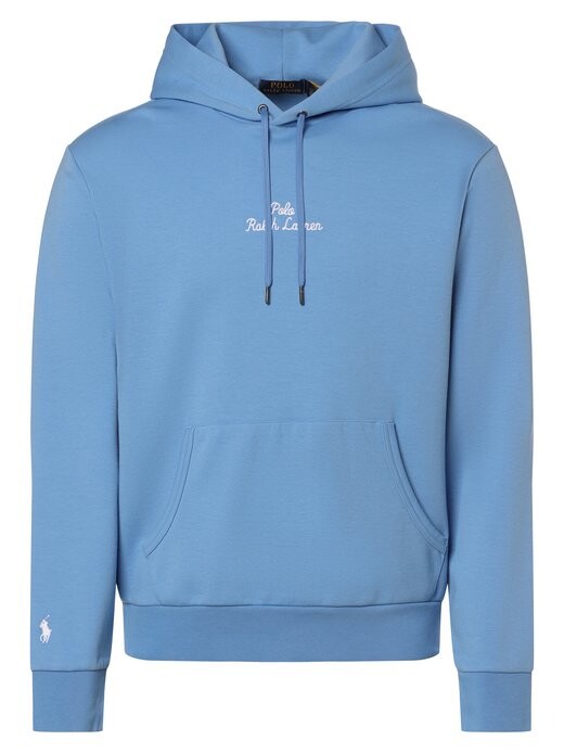 Пуловер с капюшоном Polo Ralph Lauren, синий