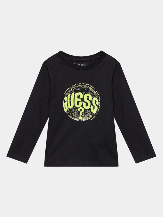

Блуза стандартного кроя Guess, черный