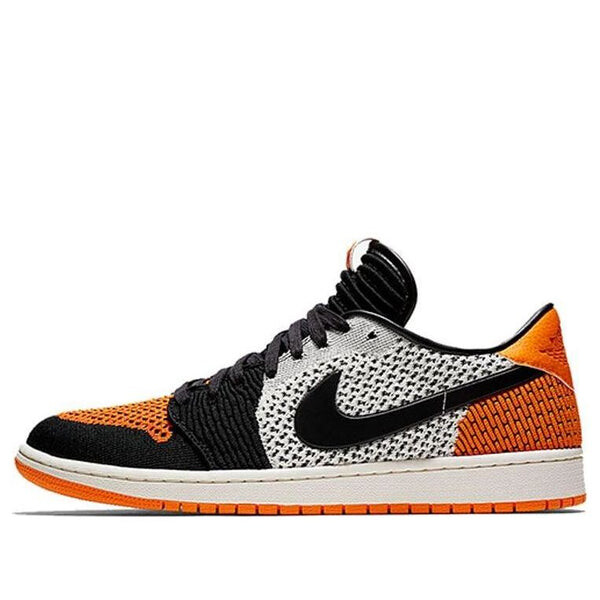 

Кроссовки 1 low flyknit Air Jordan, черный