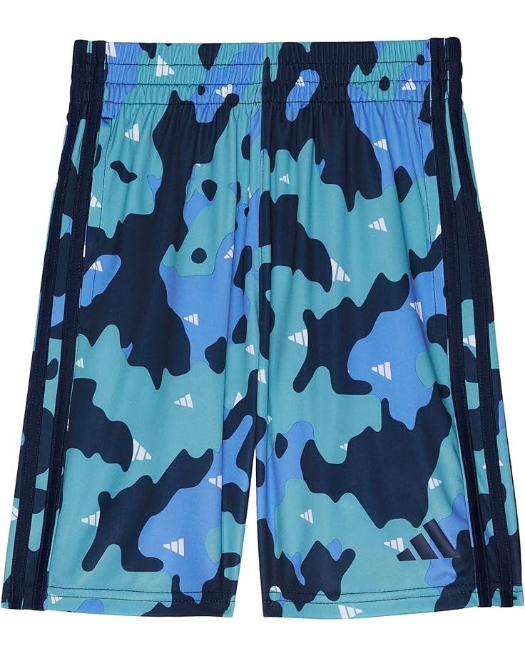 

Шорты Adidas Camo Shorts All Over Print, светло-синий