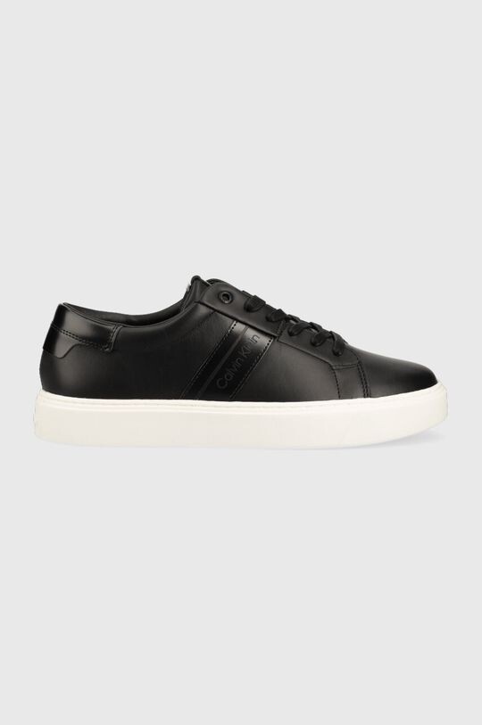 

Кожаные кроссовки LOW TOP LACE UP LTH Calvin Klein, черный