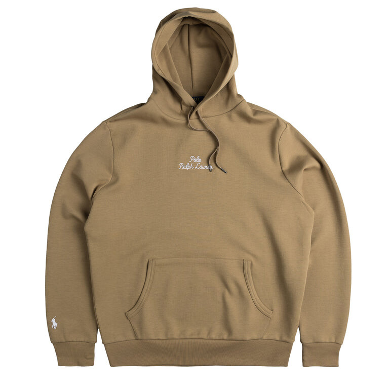 

Толстовка Logo Double-Knit Hoodie Polo Ralph Lauren, хаки