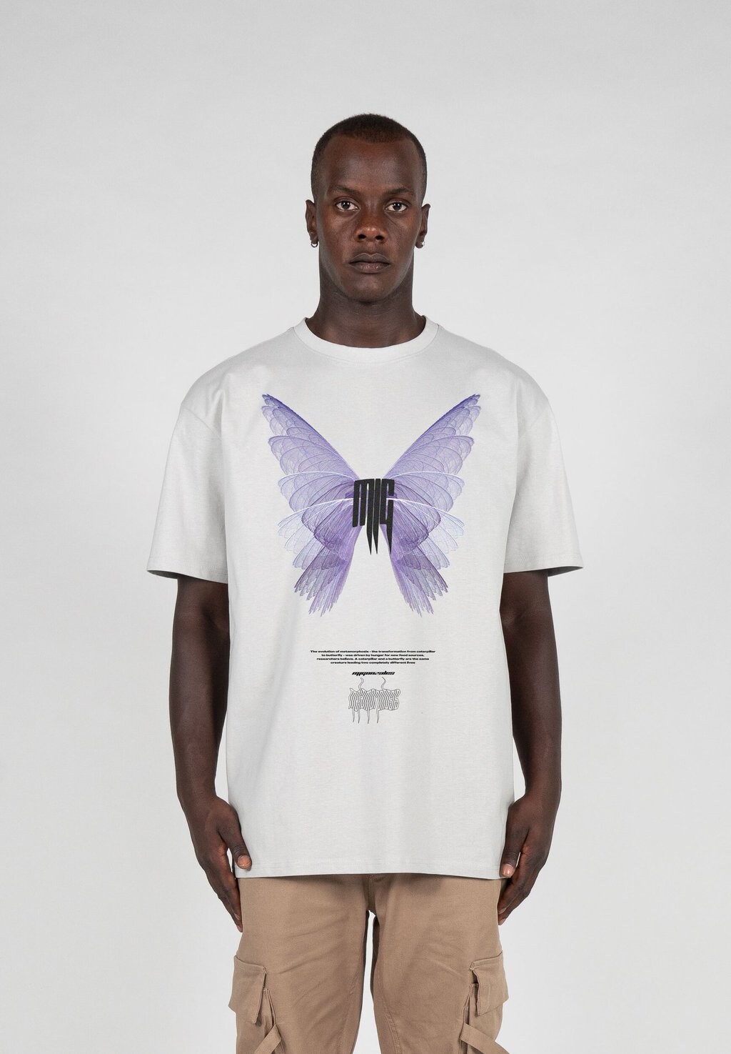 

Футболка с принтом METAMORPHOSE V 6 X HEAVY TEE MJ Gonzales, антрацит