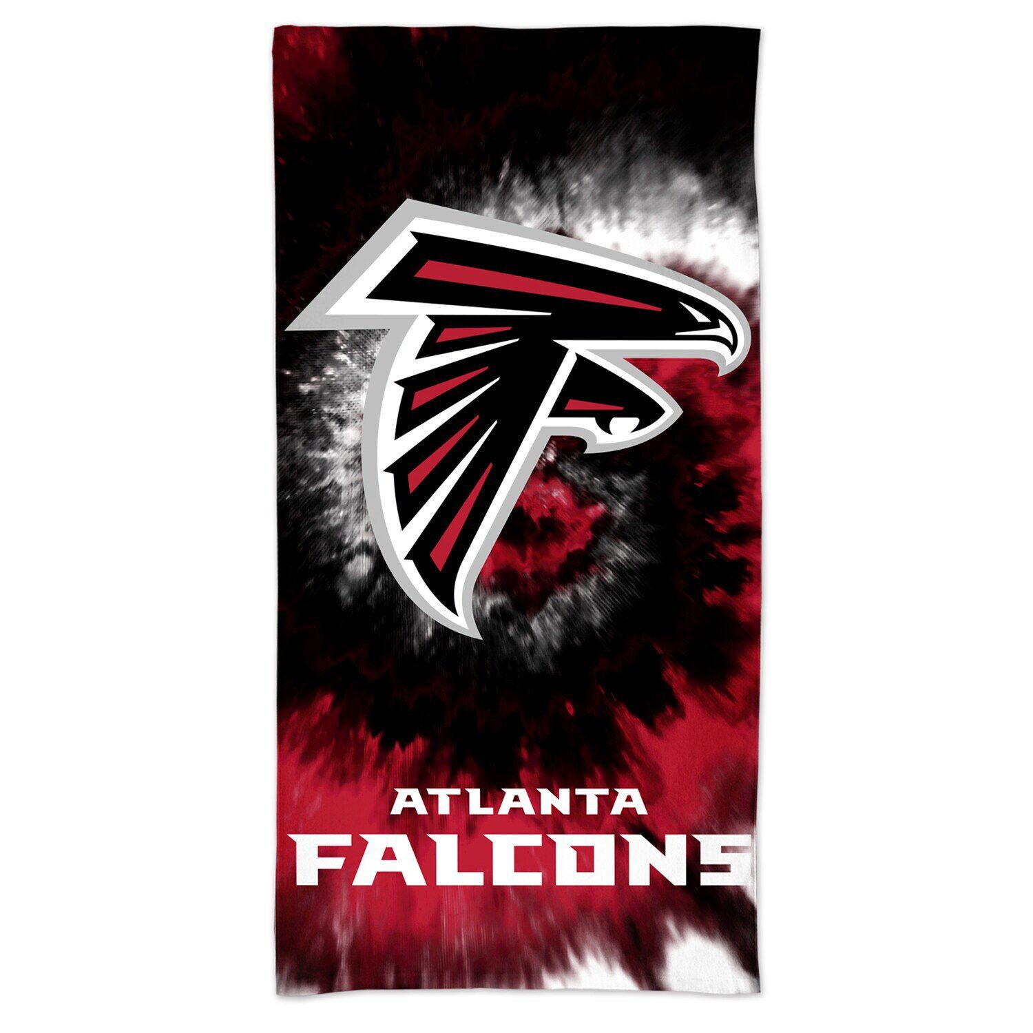 

Пляжное полотенце Spectra WinCraft Atlanta Falcons 60 x 30 дюймов с принтом тай-дай