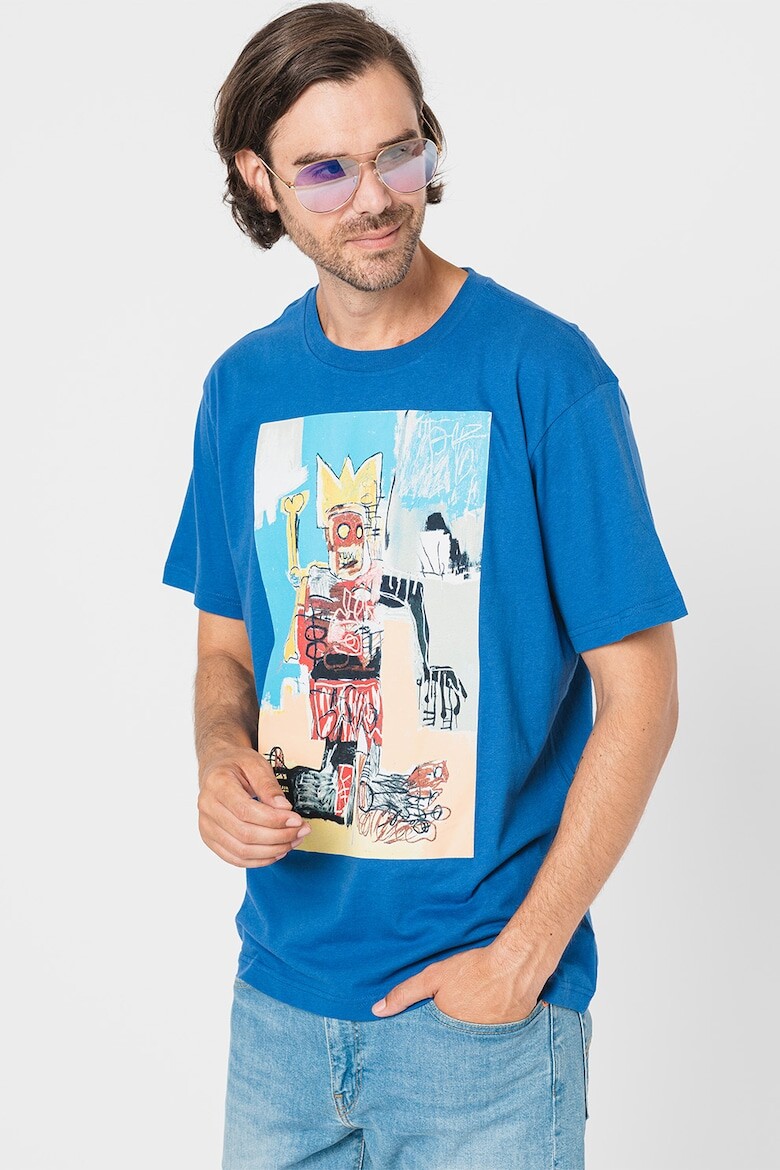 

Футболка с принтом Basquiat Gap, индиго