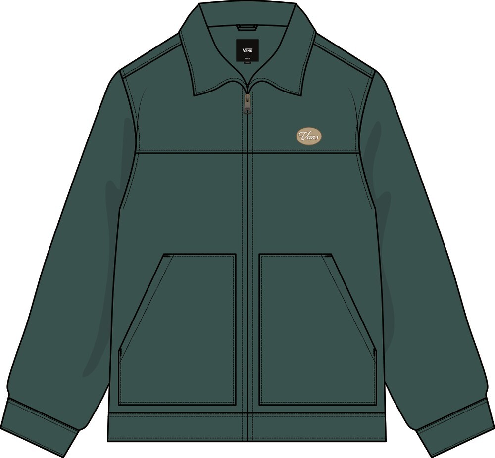 

Куртка Vans Jacke Coyle Cropped Canvas Jacket, зеленый