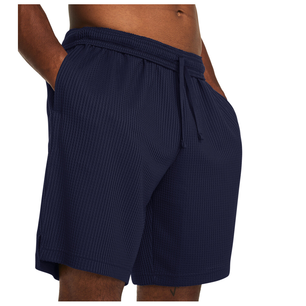 

Шорты Under Armour Rival Waffle Short, цвет Midnight Navy