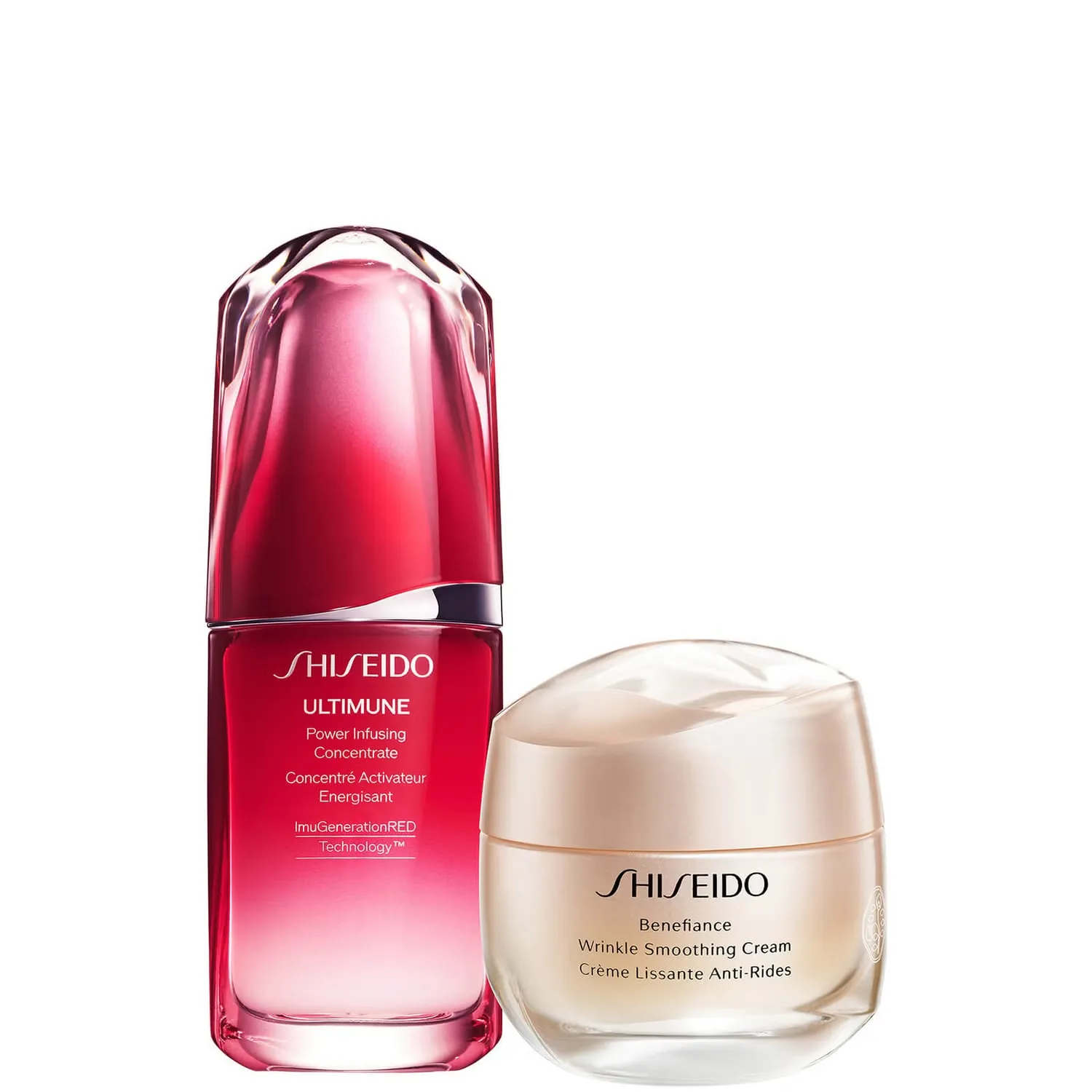 

Ultimune и набор для разглаживания морщин Shiseido