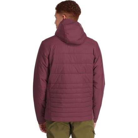 Утепленная куртка с капюшоном Shadow мужская Outdoor Research, цвет Kalamata