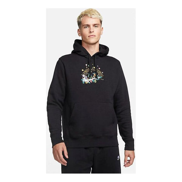 

Толстовка Nike Sportswear Club Fleece Pullover Hoodie 'Black', черный