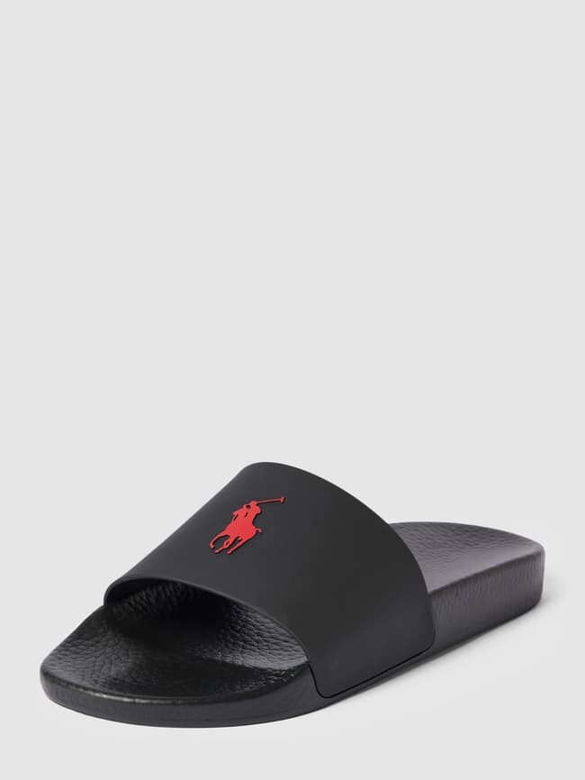 

Слайды с подробностями этикетки Polo Ralph Lauren, черный