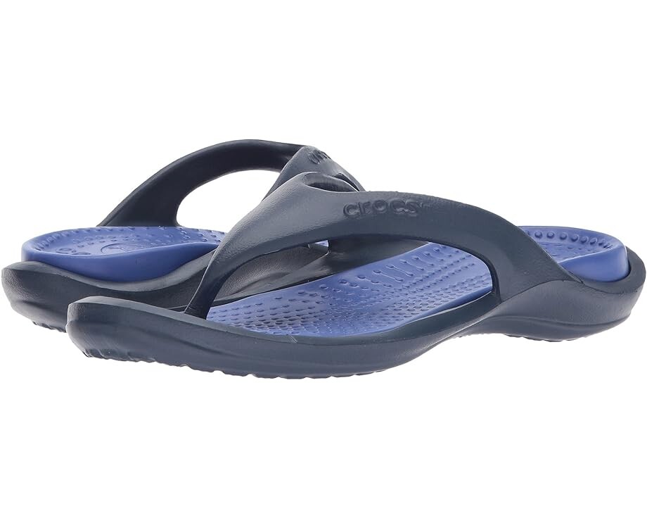 

Сандалии Crocs Athens, цвет Navy/Cerulean Blue