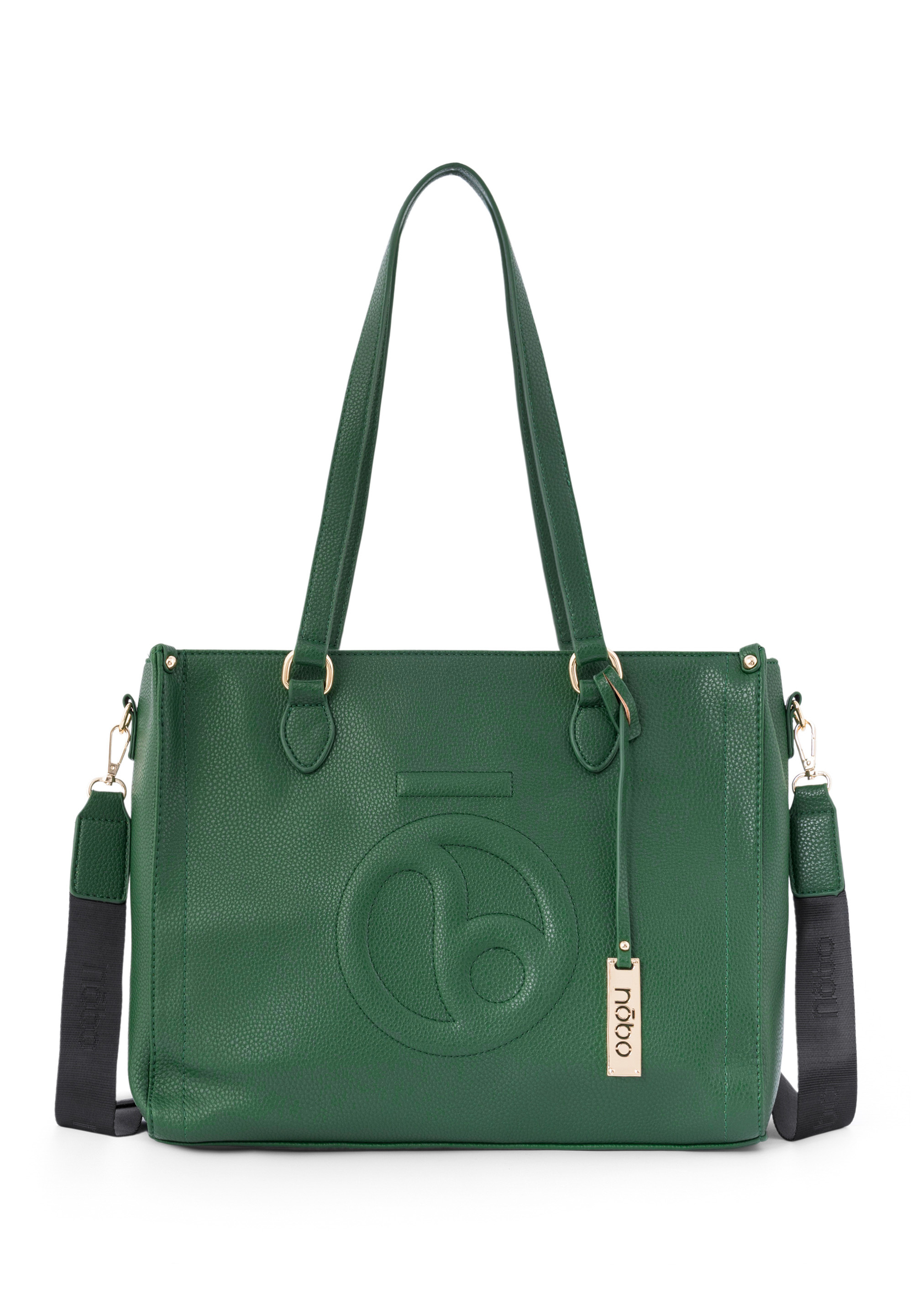 Сумка шоппер Nobo Bags Enchanted, зеленый сумка шоппер nobo bags radiate цвет dark blue