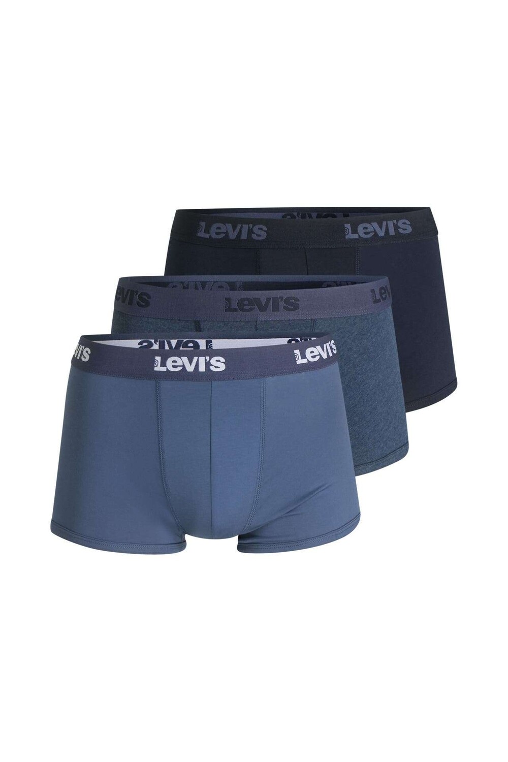 

3 пары трусов-боксеров Levi's, синий