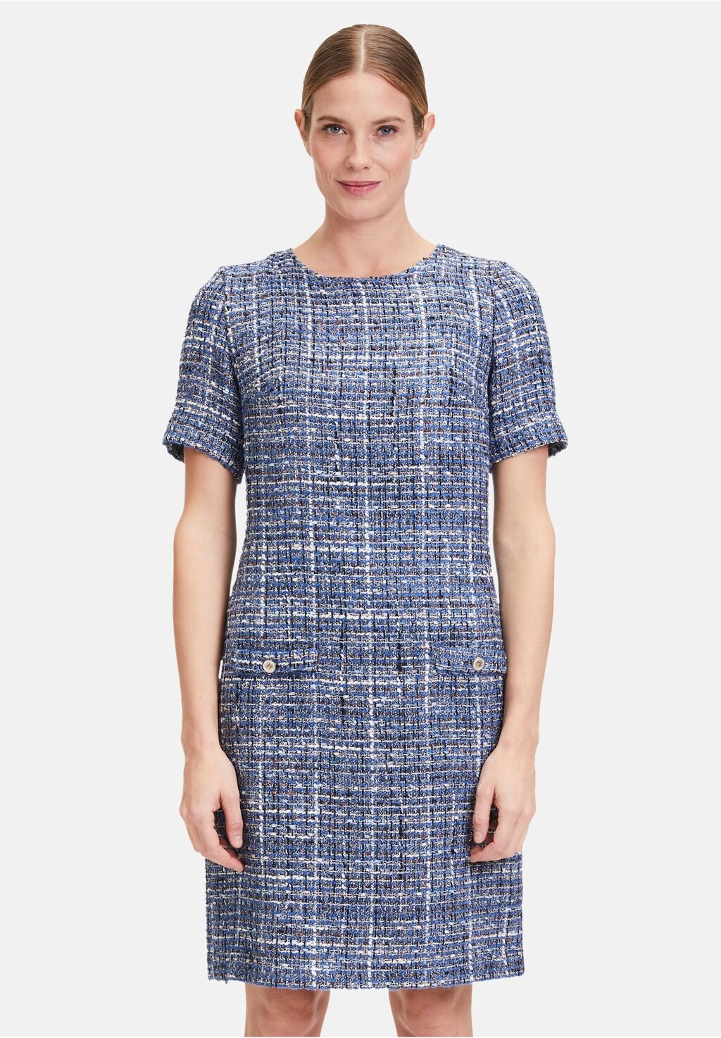 

Трикотажное платье Casual Mit Struktur Cartoon, цвет dunkelblau blau