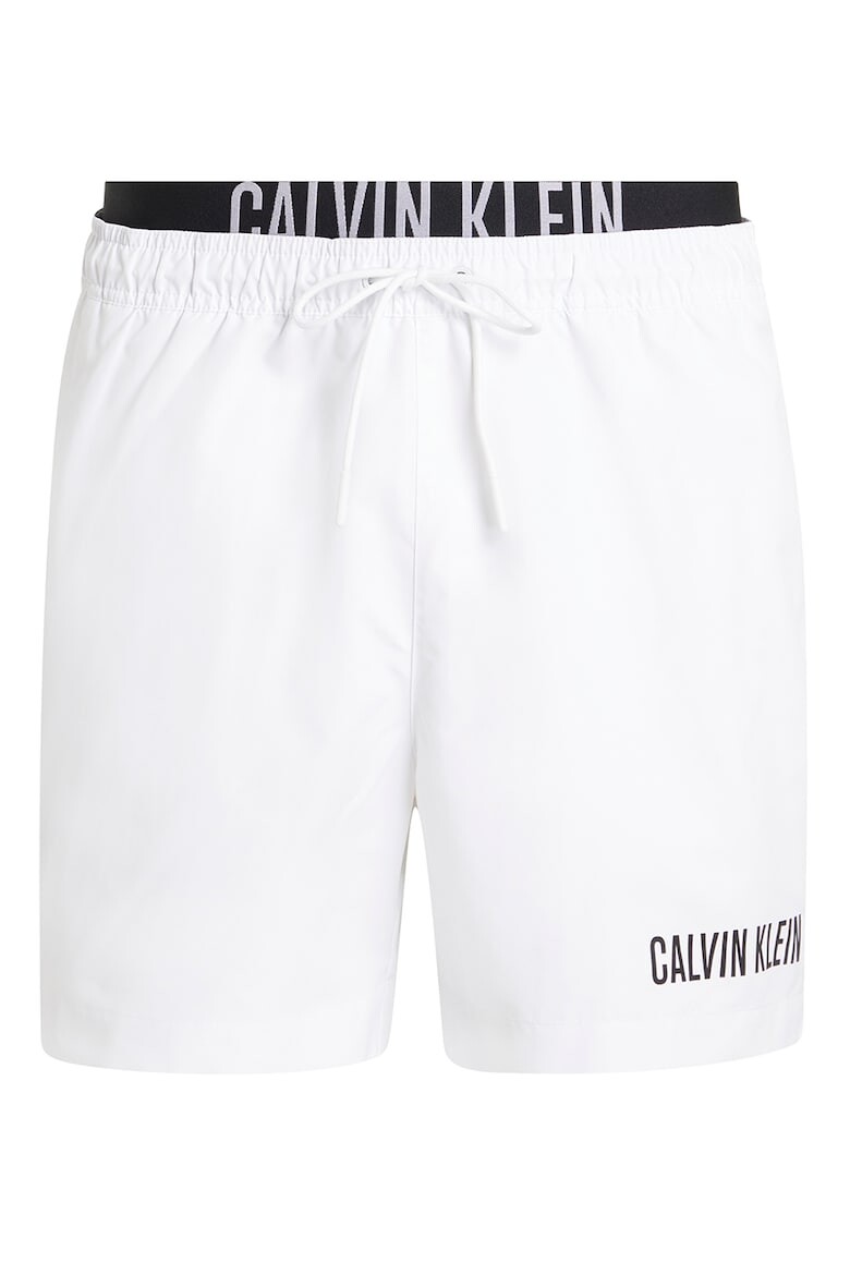

Шорты для плавания с логотипом на талии Calvin Klein, белый