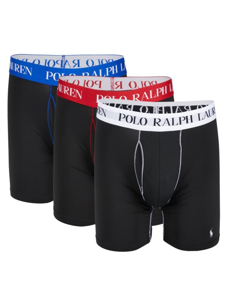 

Комплект из 3 трусов-боксеров Polo Ralph Lauren, черный