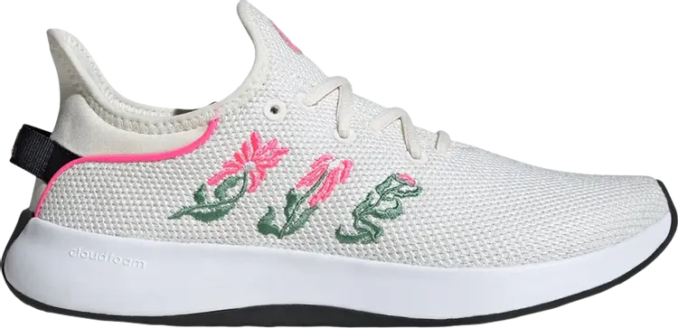 

Кроссовки Wmns Cloudfoam Pure SPW 'Embroidered Floral', белый