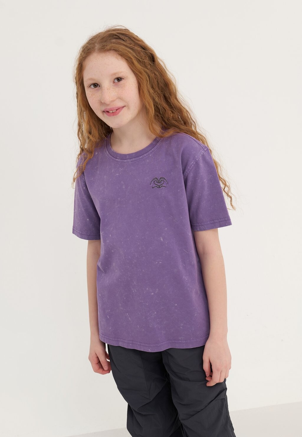 

Футболка с принтом UNISEX Yourturn Kids, цвет dark purple