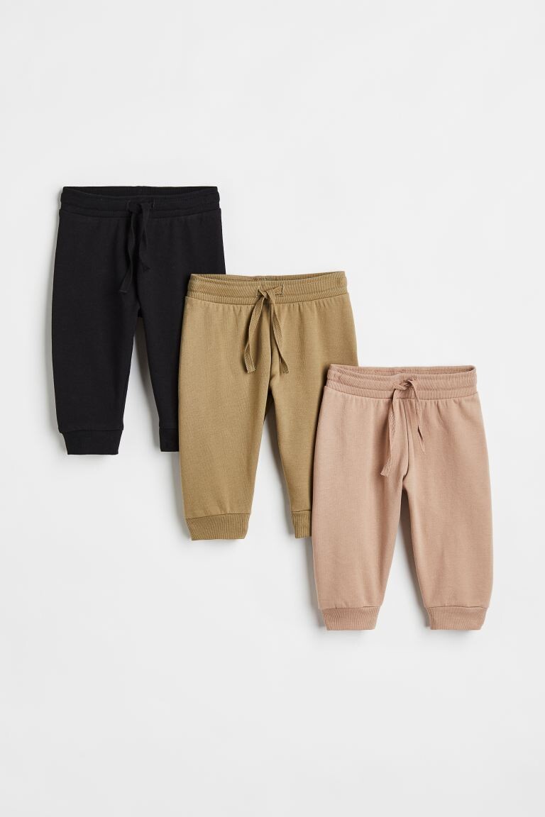 

Комплект из 3 хлопковых джоггеров H&M