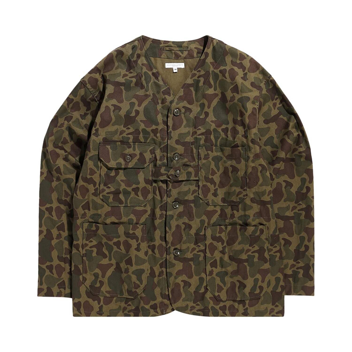

Куртка-кардиган Engineered Garments, цвет Оливковый камуфляж, Зеленый