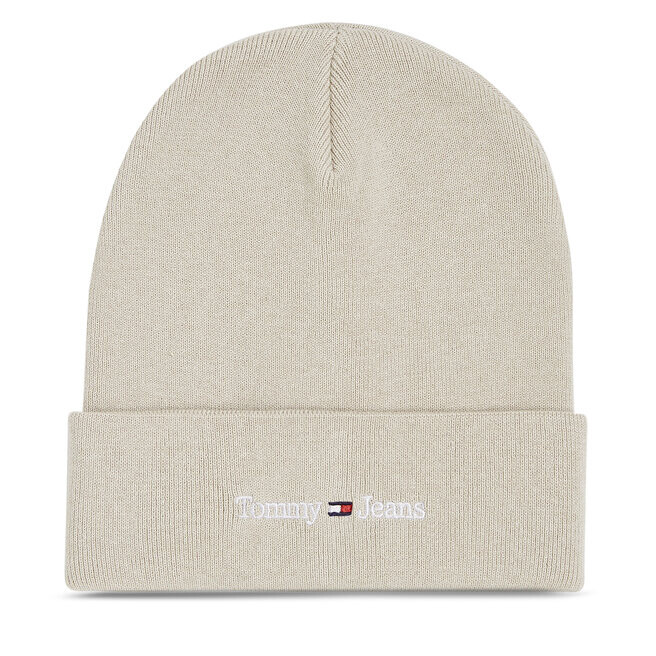 

Шапка Tommy Jeans TjwSport Beanie, бежевый