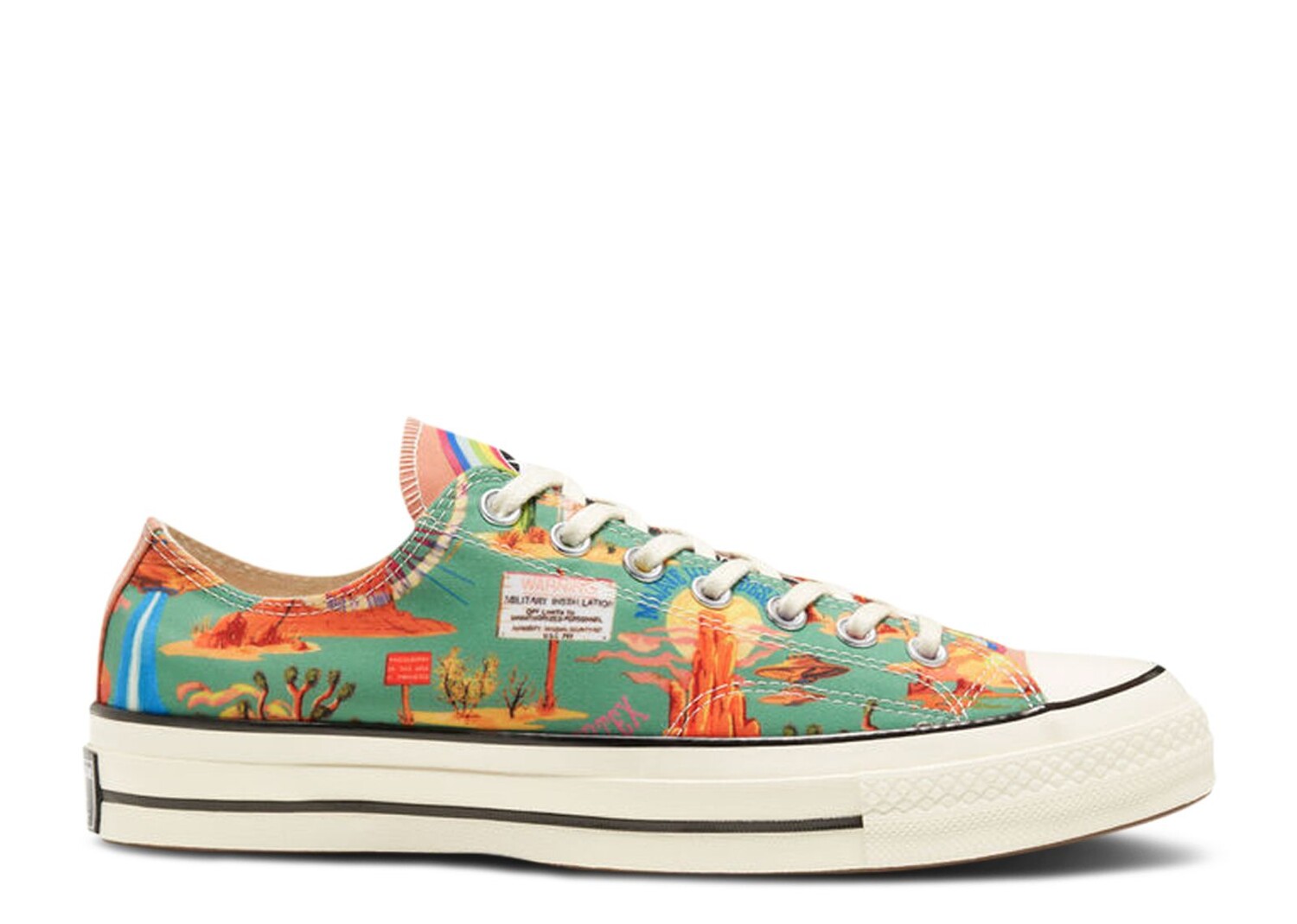 

Кроссовки Converse Chuck 70 Low 'Twisted Resort - Ufo Crash Site', разноцветный