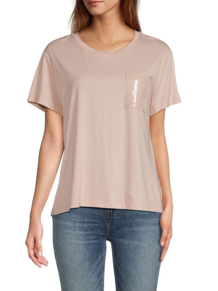 

Футболка с рисунком из модальной смеси Dkny, цвет Blush