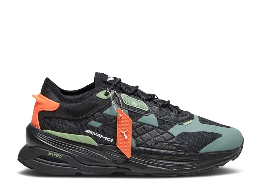 

Кроссовки Puma Mercedes-Amg Petronas F1 X Extent Nitro 'Black Light Mint', черный