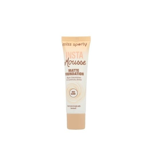 

Матирующая основа, 002 Песок, 30 мл Miss Sporty, Insta Mousse