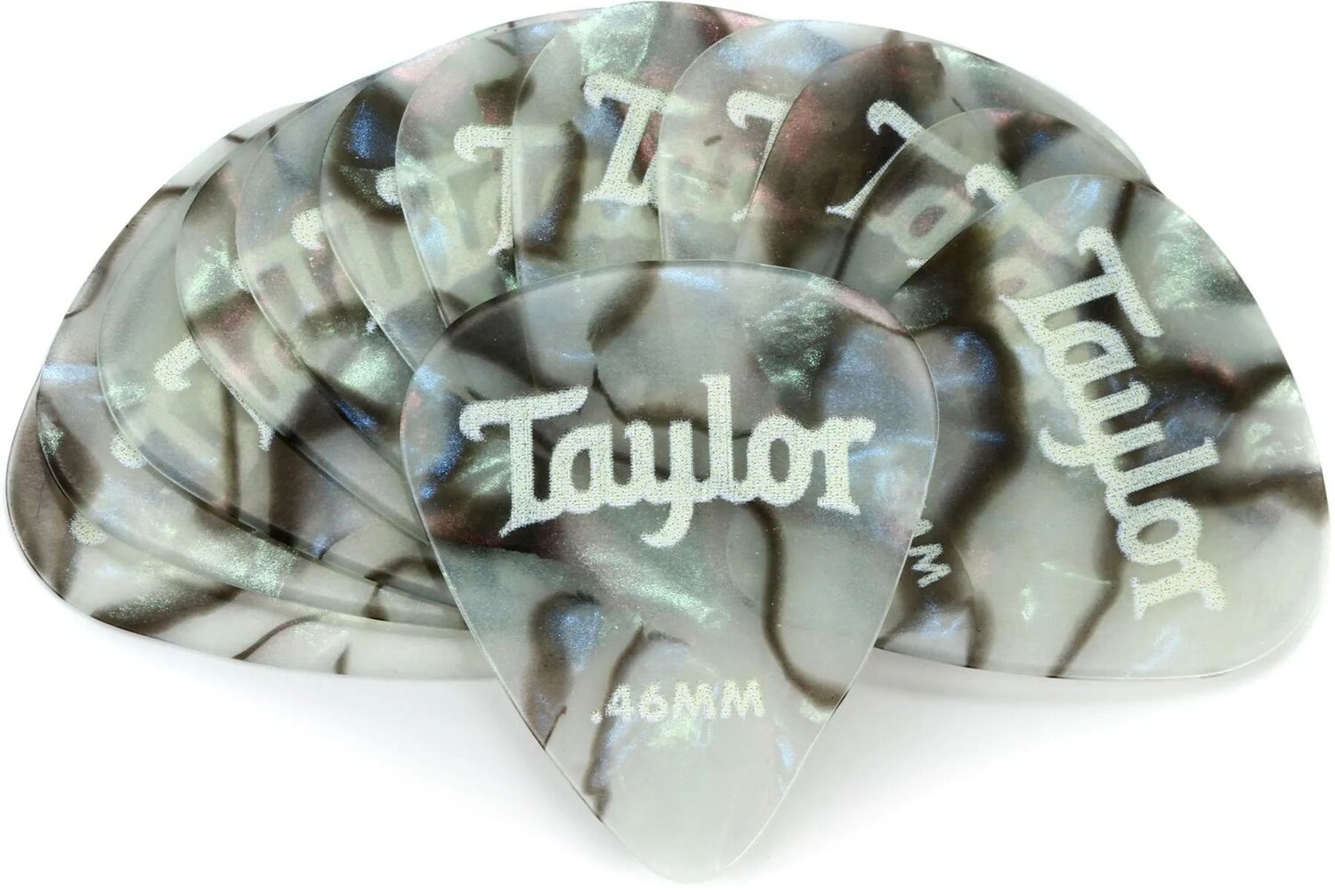 

Медиаторы для гитар Taylor Celluloid 351, 12 шт. в упаковке — морское ушко, диаметр 0,46 мм