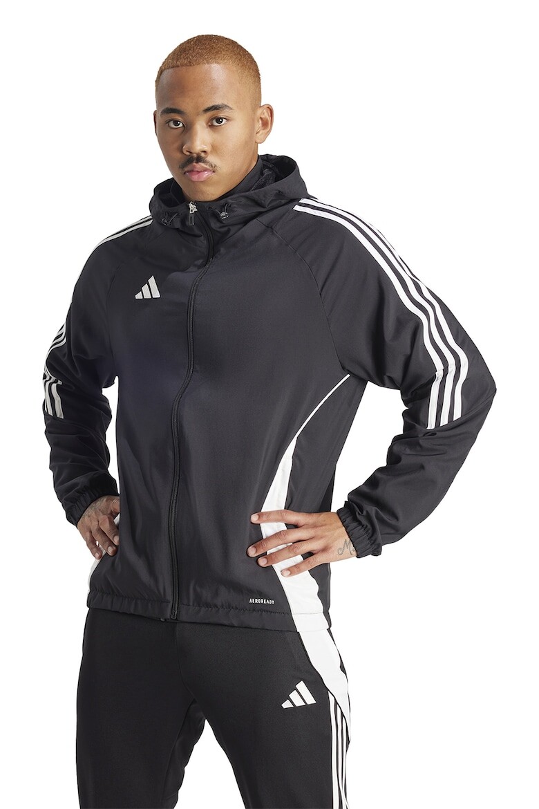 

Футбольная куртка Tiro 24 с рукавами реглан Adidas Performance, белый