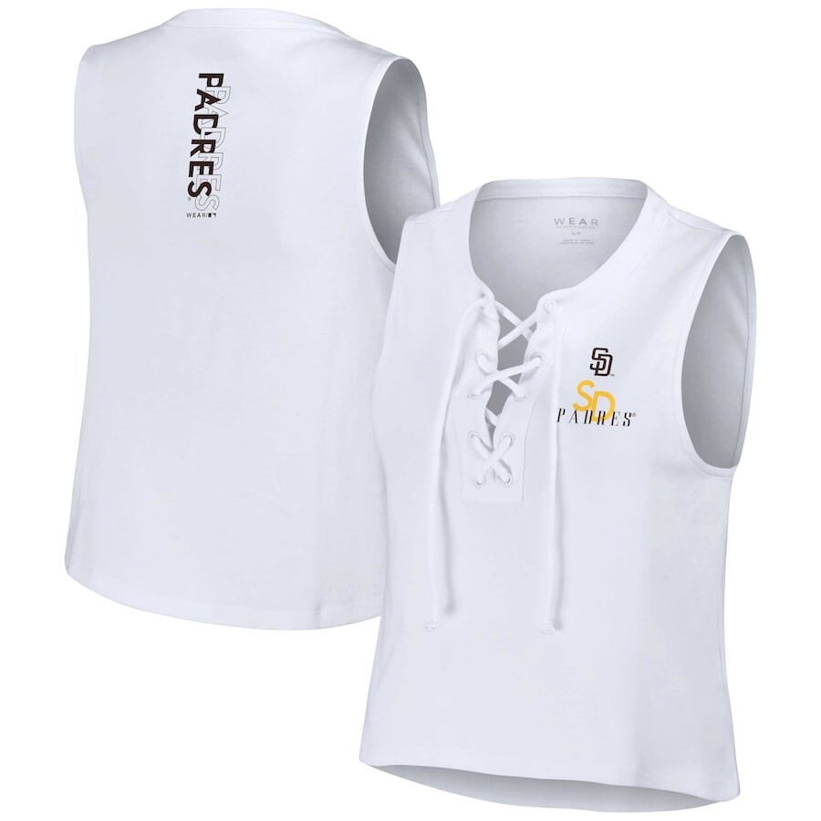 

Топ WEAR by Erin Andrews San Diego Padres, белый