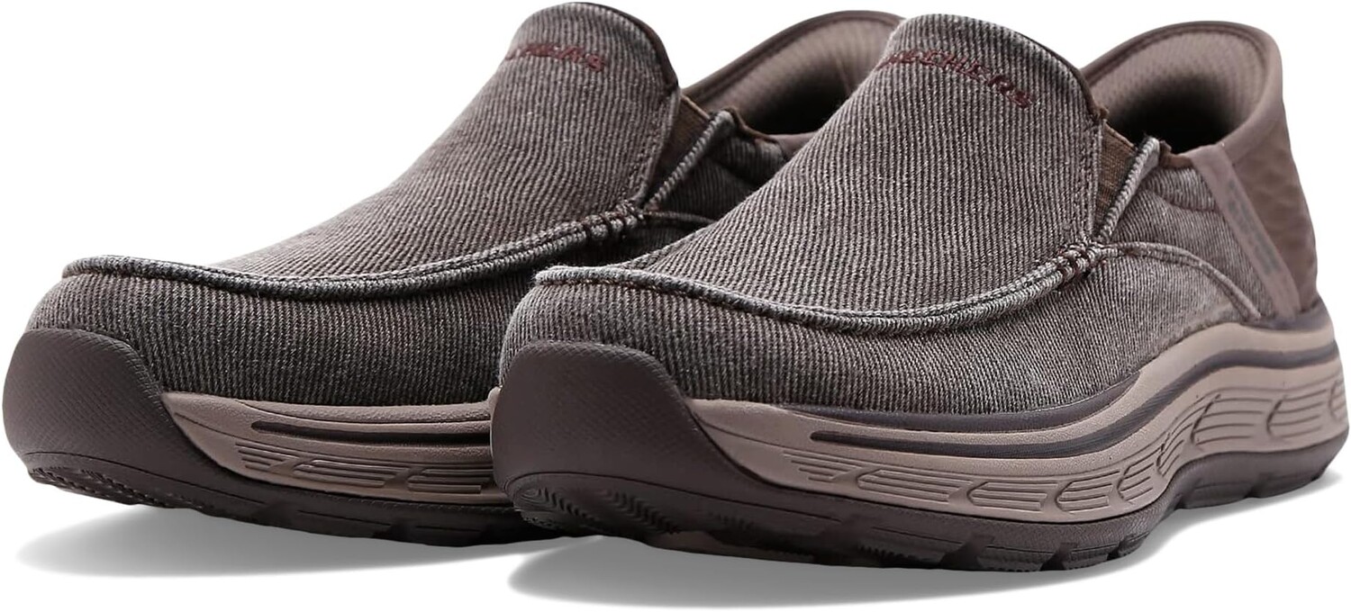

Кроссовки Remaxed - Fenick Hands Free Slip-Ins SKECHERS, коричневый