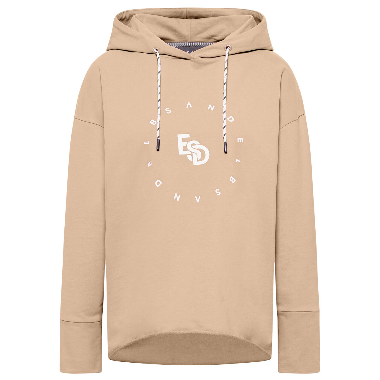 Толстовка с капюшоном Elbsand Women's Dyra Hoody, цвет Dark Sand